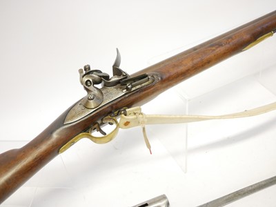 Lot 52 - East India Company Baker pattern musket and...