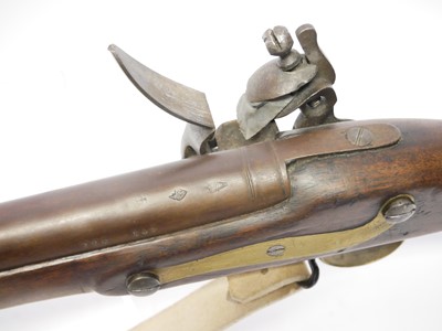 Lot 52 - East India Company Baker pattern musket and...