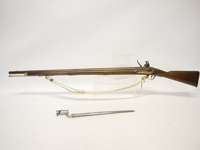 Lot 52 - East India Company Baker pattern musket and...