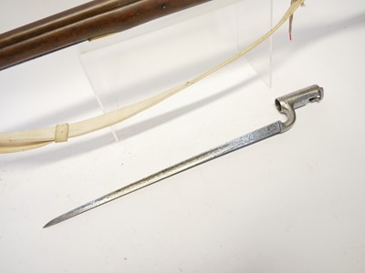 Lot 52 - East India Company Baker pattern musket and...