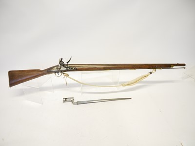 Lot 52 - East India Company Baker pattern musket and...