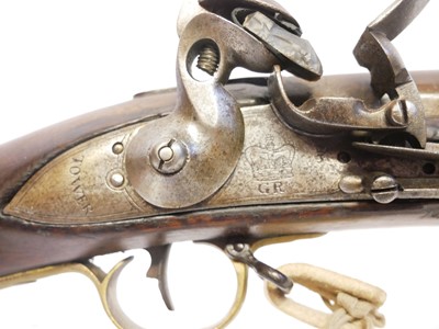 Lot 52 - East India Company Baker pattern musket and...