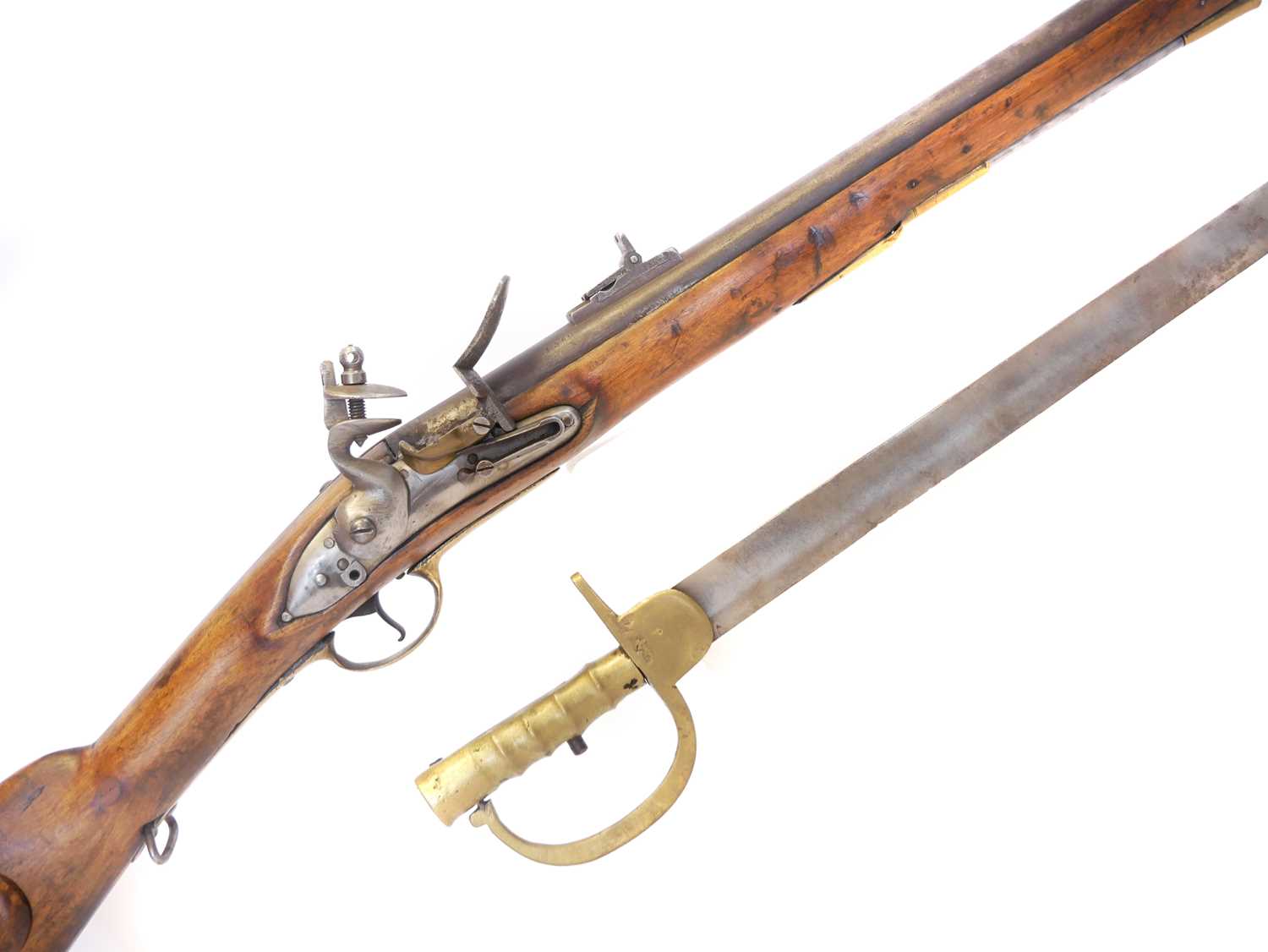 Lot 53 - Flintlock Dnask - Norsk .750 M.1774 type...