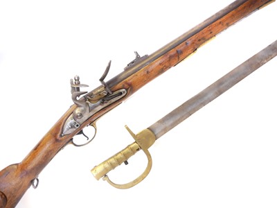 Lot 53 - Flintlock Dnask - Norsk .750 M.1774 type...