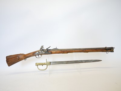 Lot 53 - Flintlock Dnask - Norsk .750 M.1774 type...
