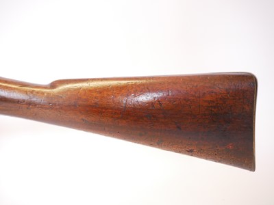 Lot 54 - Enfield P53 percussion rifle, 39inch barrel...