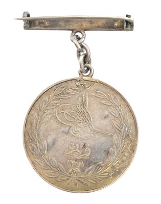 Lot British issue Turkish Crimea medal, 1855, the...