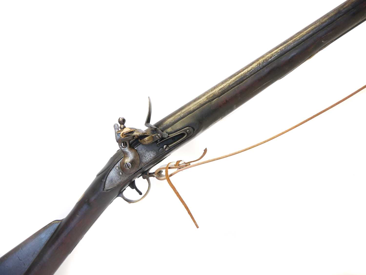 Lot 46 - Flintlock volunteer Brown Bess musket by...