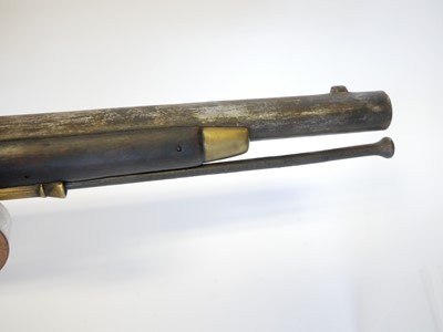 Lot 46 - Flintlock volunteer Brown Bess musket by...