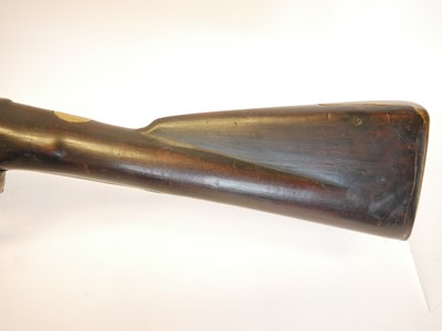 Lot 46 - Flintlock volunteer Brown Bess musket by...