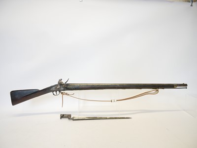 Lot 46 - Flintlock volunteer Brown Bess musket by...