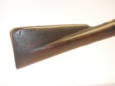 Lot 46 - Flintlock volunteer Brown Bess musket by...