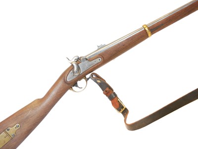 Lot 322 - Adler 20 bore percussion musket, serial number...