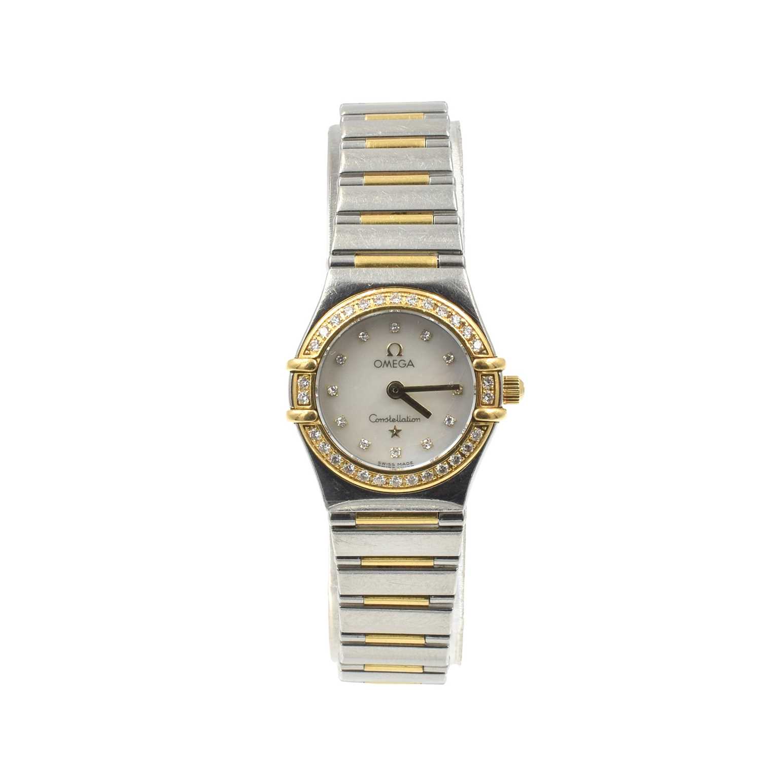 Lot Omega Constellation ladies wristwatch with original paperwork