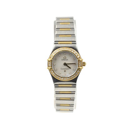 Lot Omega Constellation ladies wristwatch with original paperwork
