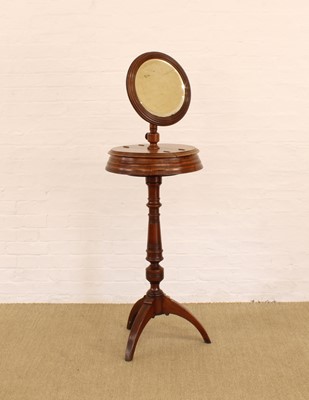 Lot 233 - A George III Mahogany Shaving Stand