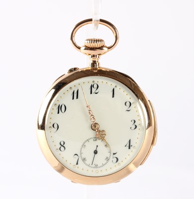 Lot 68 - An Early 20th Century 18ct Gold Open Face Dress Pocket Watch