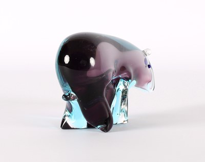Lot 35 - Vintage Murano Glass Bear Sculpture