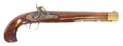 Lot 337 - Pedersoli .44 percussion muzzle loading pistol,...