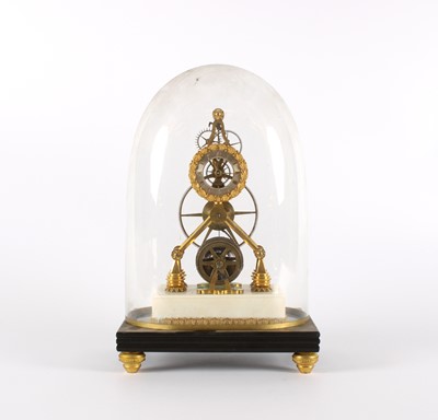 Lot 156 - A Fine Regency Skeleton Table Clock