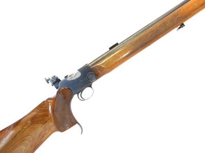 Lot 481 - BSA International .22lr Martini action target...