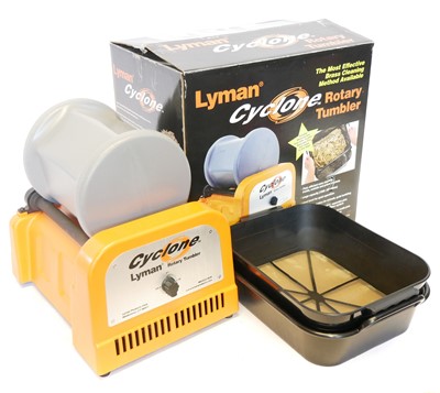 Lot 873 - Lyman Cyclone Rotary Tumbler, appears new in...