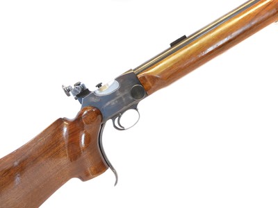 Lot 477 - BSA International .22lr Martini action target...