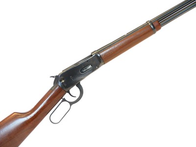 Lot 489 - Winchester model 94AE .357 lever action saddle...