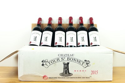 Lot 2 - 12 bottles Chateau Tour St Bonnet Medoc 2015