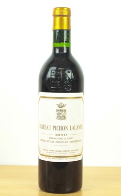 Lot 11 - 1 bottle Chateau Pichon Comtesse Lalande Grand Cru Classe Pauillac 1970