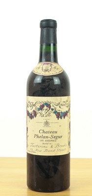 Lot 14 - 1 bottle Chateau Phelan Segur Cru Bourgeois St Estephe 1961