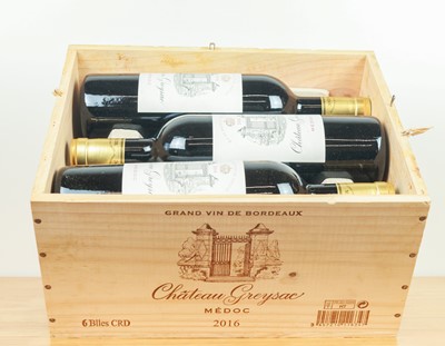 Lot 22 - 6 bottles in OWC Chateau Greysac, Cru Bourgeois Medoc 2016