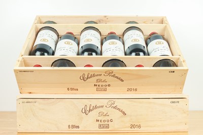 Lot 24 - 12 bottles in two OWC’s Chateau Potensac Cru Bourgeois Medoc 2016