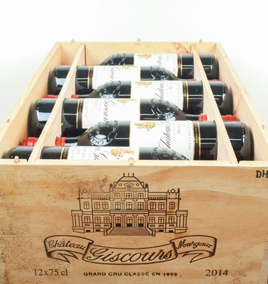Lot 44 - 12 bottles in OWC Chateau Giscours Grand Cru Classe Margaux 2014