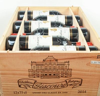 Lot 45 - 12 bottles in OWC Chateau Giscours Grand Cru Classe Margaux 2014
