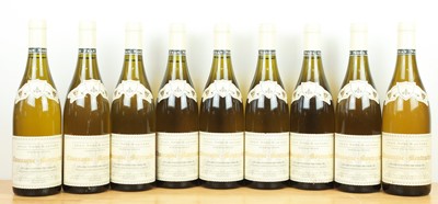 Lot 85 - 9 bottles Chassagne Montrachet Premier Cru ‘Les Chenevottes’ Domaine Jean-Noel Gagnard 8 bottles Vintage1999