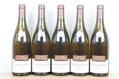 Lot 87 - 5 bottles Chablis Premier Cru ‘Vaillons’ Domaine Vincent Dampt 2011