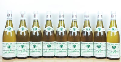 Lot 21 - 9 bottles Chassagne Montrachet Premier Cru ‘En Virondot’ Domaine Marc Morey 2000