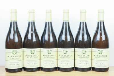 Lot 22 - 6 bottles Meursault ‘Les Meix Chavaux’ Domaine Franck Grux 2000