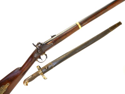 Lot 38 - Remington 1863 Zouave .58 calibre percussion...