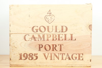 Lot 46 - 12 bottles in OWC Gould Campbell Vintage Port 1985