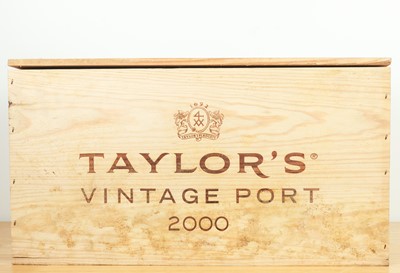 Lot 48 - 12 bottles in OWC Taylor’s Vintage Port 2000