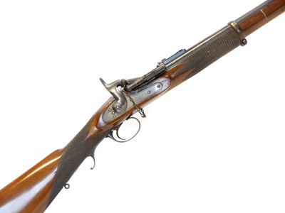 Lot 44 - Thomas Turner .577 Snider rifle, 25inch barrel...