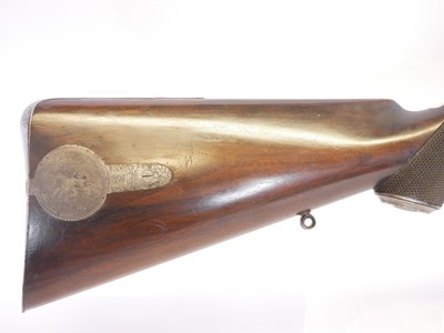 Lot 47 - Cased Alexander Henry .451 percussion target...