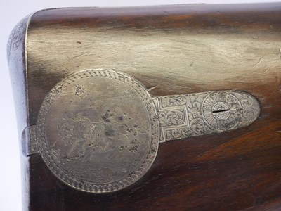 Lot 47 - Cased Alexander Henry .451 percussion target...