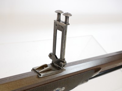 Lot 47 - Cased Alexander Henry .451 percussion target...