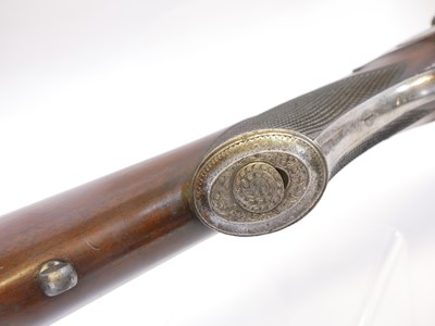 Lot 47 - Cased Alexander Henry .451 percussion target...