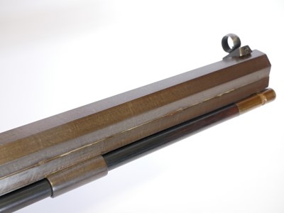 Lot 47 - Cased Alexander Henry .451 percussion target...