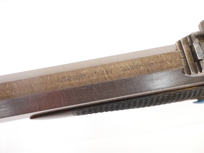 Lot 47 - Cased Alexander Henry .451 percussion target...