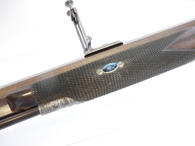 Lot 47 - Cased Alexander Henry .451 percussion target...